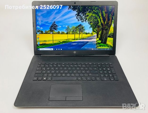 Лаптоп HP 17,3” /Intel Celeron N4000/1000GB/Нова Батерия, снимка 6 - Лаптопи за дома - 40212546