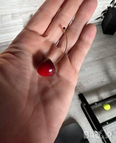 🍒Нови обеци черешки. Изключително атрактивни. Иде ти да ги изядеш 🙂 Като истински. 15 лв/ Еконт🍒 С т, снимка 9 - Обеци - 39945483