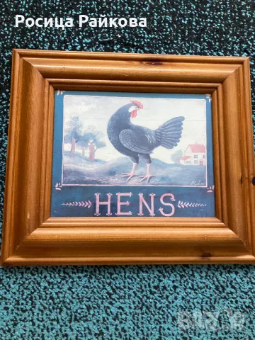 Две Картини в рамки, снимка 3 - Антикварни и старинни предмети - 50272292