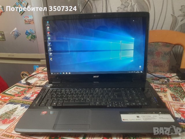 Лаптоп Acer 8730G/ 18,4", снимка 1 - Лаптопи за дома - 43462898