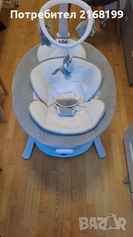 Електрическа люлка Cangaroo - La Scala, розова, снимка 5 - Електрически играчки - 53043197