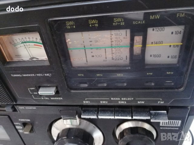 радио касетофон винтидж Сони, снимка 10 - Радиокасетофони, транзистори - 43891606