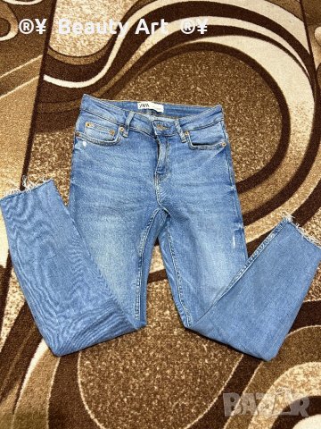 Лот Тениска G star и дънки ZARA , XS, снимка 6 - Тениски - 43076980