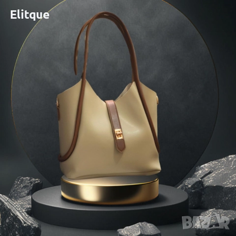 Стилна дамска чанта, еко  к., снимка 4 - Чанти - 52832110