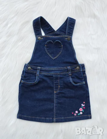 Дънков сукман 18-24 месеца, снимка 9 - Бебешки рокли - 48937970