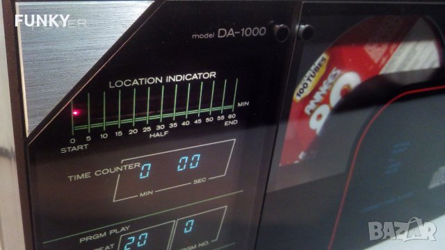 Hitachi DA-1000 Stereo Compact Disc Player (1983-84), снимка 5 - Ресийвъри, усилватели, смесителни пултове - 28924291