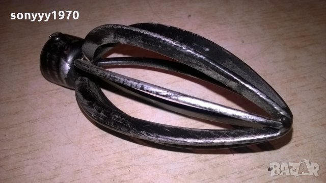 лимонка-метален връх-11х5см-внос франция, снимка 2 - Антикварни и старинни предмети - 26706110