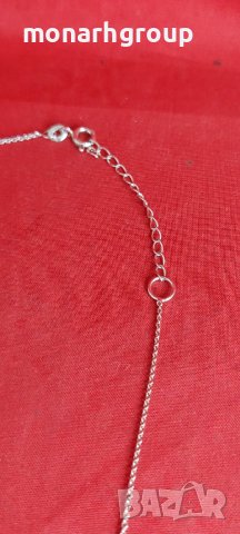 Сребърна верижка , снимка 4 - Колиета, медальони, синджири - 43051911