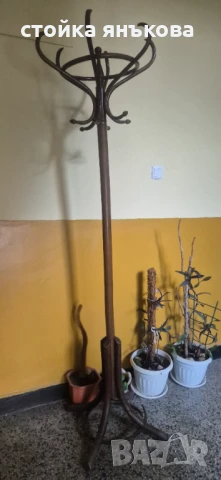 Продавам виенска  дървена закачалка , снимка 3 - Антикварни и старинни предмети - 51249902