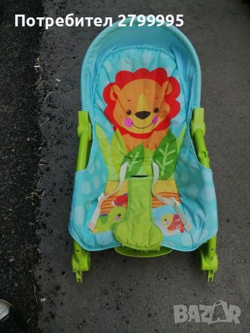 Бебешки шезлонг Fisher Price, снимка 3 - Детски шезлонги - 37977304
