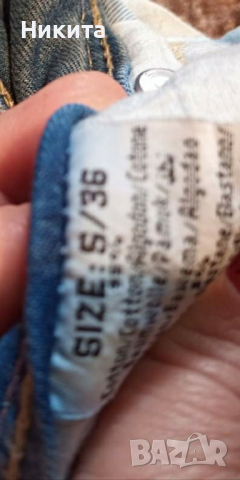 дънкова пола-S(36), снимка 2 - Поли - 44911417