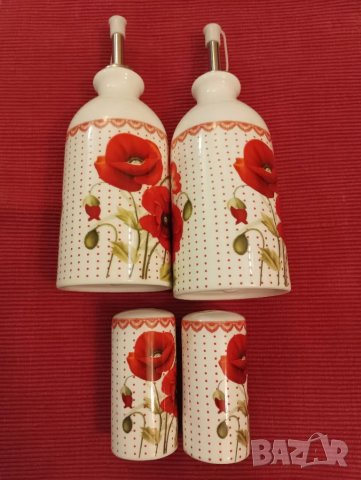 Порцеланов комплект, оливарник, Сервиз, HD Германия. , снимка 4 - Сервизи - 48235346