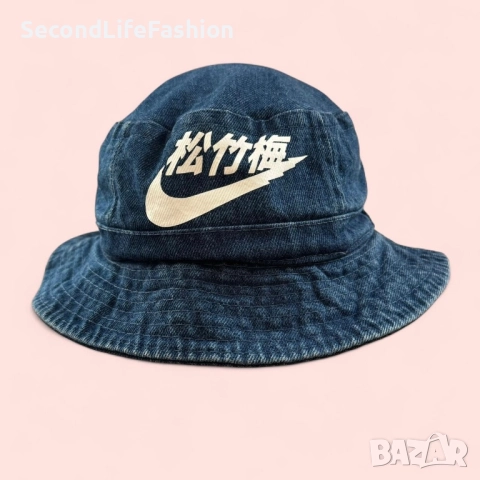 Nike винтидж японска дънкова шапка L-XL