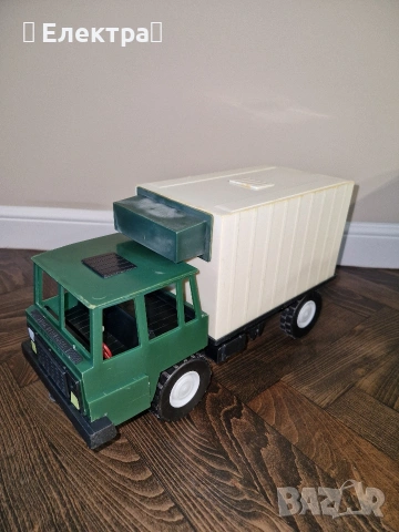 Ретро соц играчки, багер, камион, самосвал, пате, снимка 9 - Антикварни и старинни предмети - 53110709