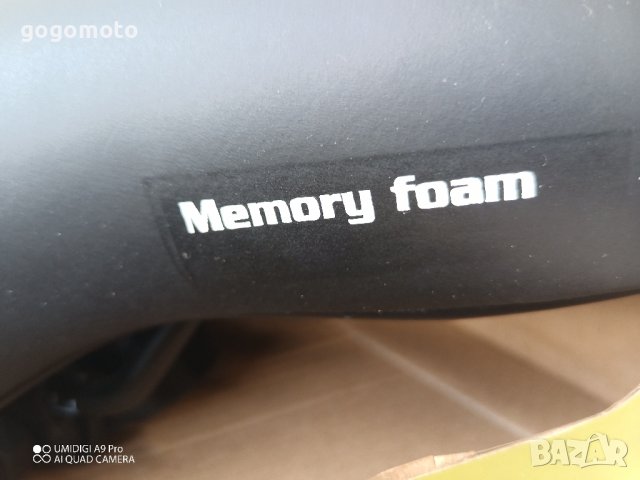 седалка ГЕЛ УДОБНА нова за колело,велоергометър,велосипед от MEMORY FOAM,мемори пяна,широка седалка , снимка 12 - Части за велосипеди - 43803733