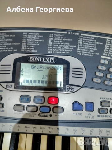 Синтезатор BONTEMPI PM 746, снимка 9 - Синтезатори - 51836242