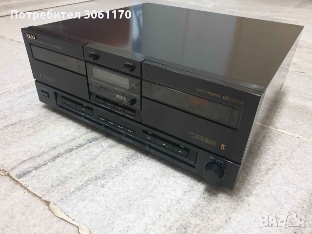 Страхотен касетен дек Akai HX-M670W Всичко по дека работи. В отлично състояние. , снимка 9 - Декове - 32735206