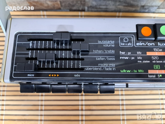 Telefunken Bajazzo Compact 3000, снимка 6 - Радиокасетофони, транзистори - 52816621