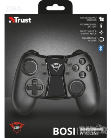 Контролер wireless TRUST BOSI GXT590 BT за Android и PC, снимка 2 - Джойстици и геймпадове - 43184256