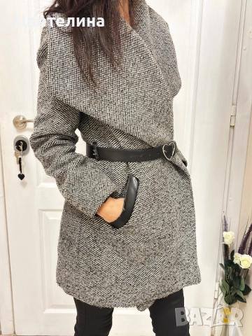 Елегантно палто вълна , снимка 3 - Палта, манта - 52216751