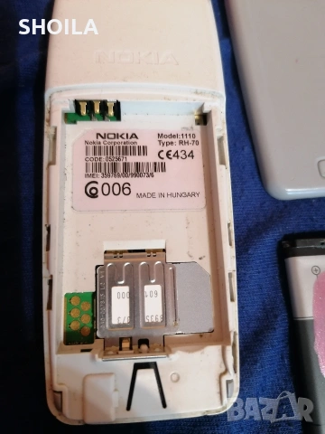 Nokia 1110 rh-70, снимка 3 - Nokia - 53215474