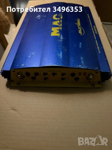 Усилвател за автомобил MAC , снимка 3 - Ресийвъри, усилватели, смесителни пултове - 53071849
