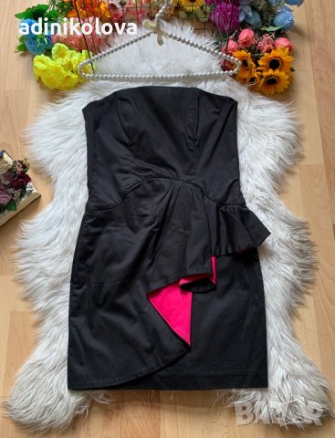 Елегантна черна рокля, снимка 1