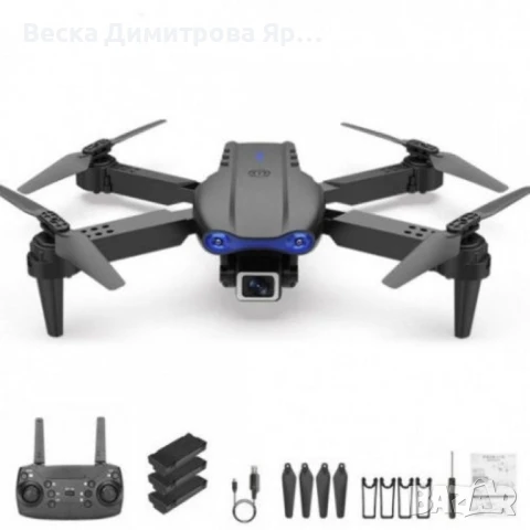 Дрон с две камери DUAL 4K CAMERAS, снимка 2 - Дронове и аксесоари - 51020576