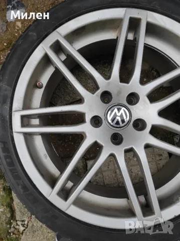 Алуминиеви джанти 19 цола с гуми за Фолксваген, Ауди, Сеат, Шкода, снимка 4 - Гуми и джанти - 48684148
