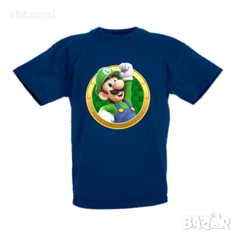 Детска тениска Супер Марио Luigi 13, снимка 6 - Детски тениски и потници - 33089868