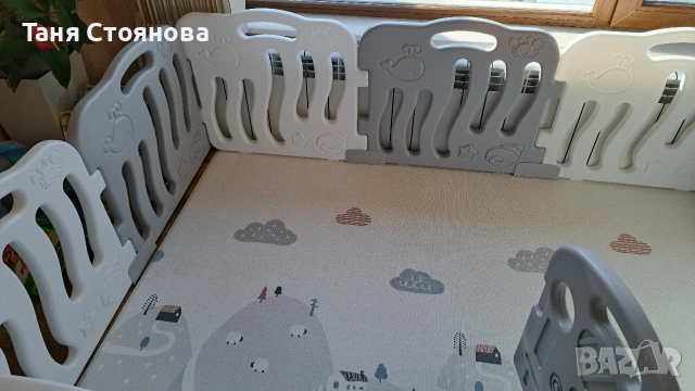Ecoplay бебешка ограда, снимка 4 - Кошарки - 53143845
