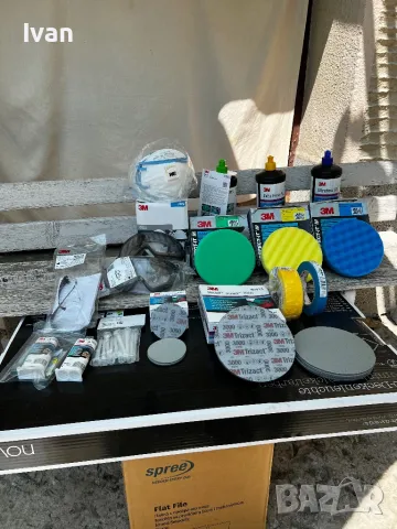 Всичко за полиране/пастиране 3М, снимка 5 - Полирмашини - 36921519