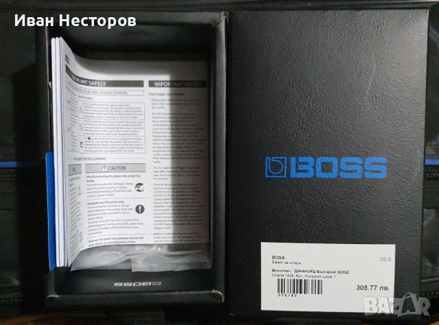 Октавер Boss OC-5, снимка 2 - Други - 50900366
