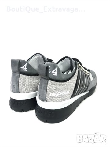 Мъжки обувки Dsquared Black/Grey !!!, снимка 3 - Маратонки - 44033167