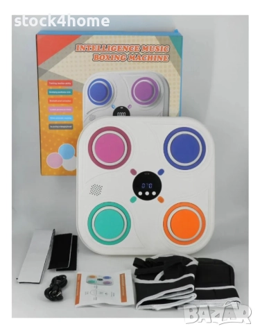 Интерактивна Детска Играчка Бокс машина, Музикална Смарт подложка за бокс, снимка 4 - Електрически играчки - 52821645