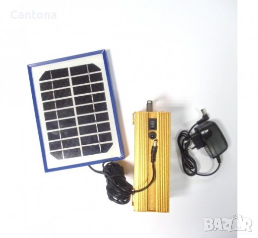 Соларна домашна осветителна система AT-620T, снимка 3 - Къмпинг осветление - 39209099