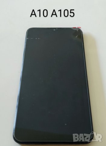 Оригинален дисплей за Samsung Galaxy A10, A105, A105F, SM-A105F, с рамка, тъчскрийн, тъч с рамка А10, снимка 2 - Тъч скрийн за телефони - 38305200