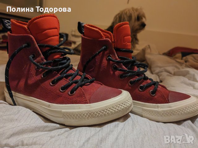 Червени кецове Chuck Taylor Converse, размер 36.5 , снимка 11 - Кецове - 44005193