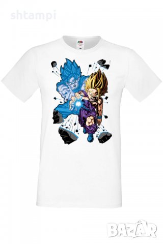 Мъжка тениска Dragon Ball Z Gohan X Goku,Анимация,игра,Празник,Повод,, снимка 9 - Тениски - 37906288