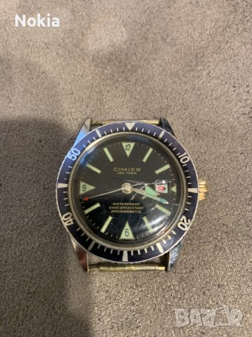 Cimier - Sea Timer - Rare Vintage Dive Watch / Dive, снимка 1 - Водоустойчиви - 39243909