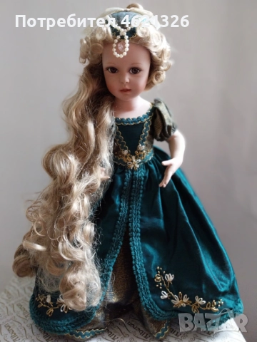Порцеланова кукла Рапунцел Ashton-Drake лимитирана серия като нова, снимка 3 - Декорация за дома - 52044412