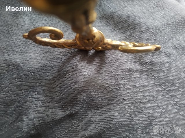 бронзов елемент, снимка 4 - Антикварни и старинни предмети - 32932894