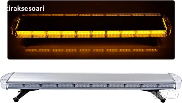 12V 24V 120 см LED Диодна Аварийна лампа Маяк за Пътна помощ Платформа Камион Снегорин, снимка 3 - Аксесоари и консумативи - 48984449