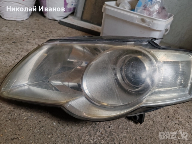 Ляв фар за passat b6, снимка 2 - Части - 52490278