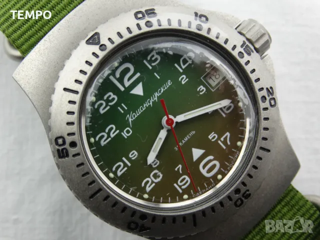 ВОСТОК КОМАНДИРСКИЕ АВТОМАТИЧЕН  ref: 280989 "Ратник", снимка 8 - Мъжки - 47886492