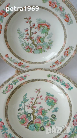 Порцеланови чинии с Indian Tree, различни проиводители, снимка 16 - Други ценни предмети - 49679645