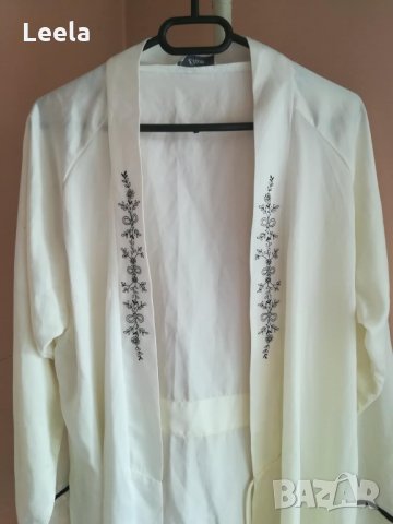 Халат от сатен Etam, снимка 4 - Бельо - 26647457