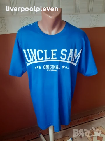 👉Uncle Sam Original L ефектна, снимка 2 - Тениски - 50928933