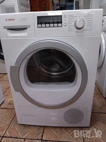 Сушилня с термопомпа Бош Bosch Serie 4 A++ 8кг 2 години гаранция!, снимка 6 - Сушилни - 53278473