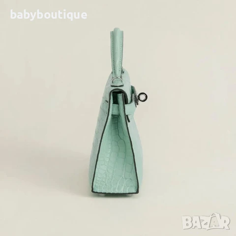 Hermes mini Kelly mint green , снимка 6 - Чанти - 50449235